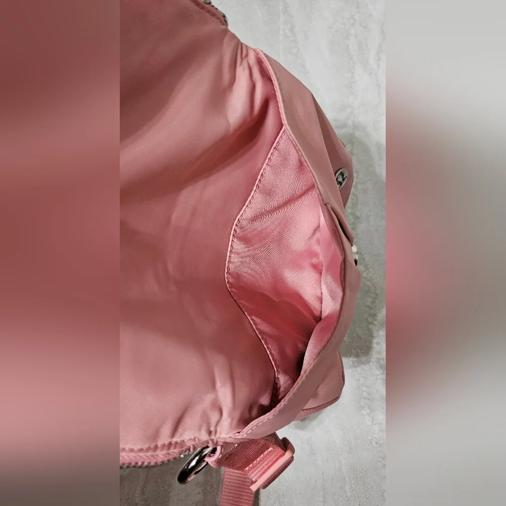 SOLD ON ANOTHER SITE- Lululemon All Night Festival Bag Micro Pink Puff NWOT - Picture 5 of 11